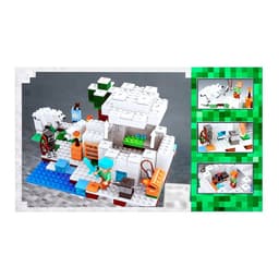 Конструктор Мой мир «Ледяной дом» Brick, 284 детали