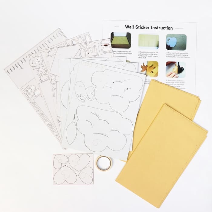 Ростомер детский TAKE IT EASY «Деревце», наклейка интерьерная, декор на стену, панно, 180 см