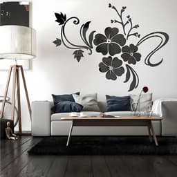 Набор наклеек интерьерных TAKE IT EASY «Цветы», декор настенный, панно, 124×165 см