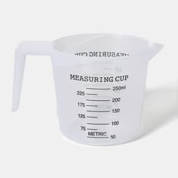 Стакан мерный Доляна, 250 мл, пластик, прозрачный