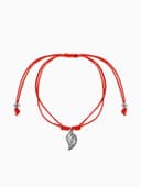 Браслет-оберег «Став», приносящий деньги, лист, цвет серебро, 8 см