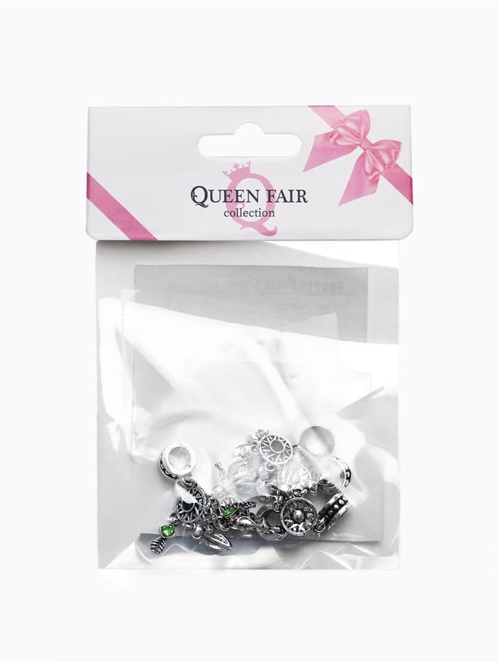 Шарм подвеска «Ловец снов», цветная в серебре