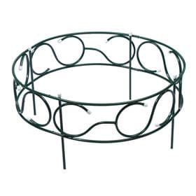 Грядка оцинкованная, 70×70×30 см, зелёная, «Декоративная»