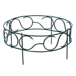 Грядка оцинкованная, 70×70×30 см, зелёная, «Декоративная»