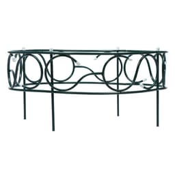 Грядка оцинкованная, 70×70×30 см, зелёная, «Декоративная»