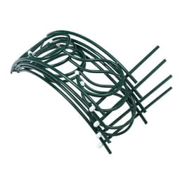 Грядка оцинкованная, 70×70×30 см, зелёная, «Декоративная»