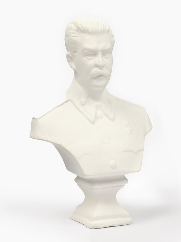 Бюст «Сталина», фигурка гипс, 13×9×6 см