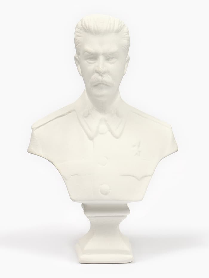 Бюст «Сталина», фигурка гипс, 13×9×6 см