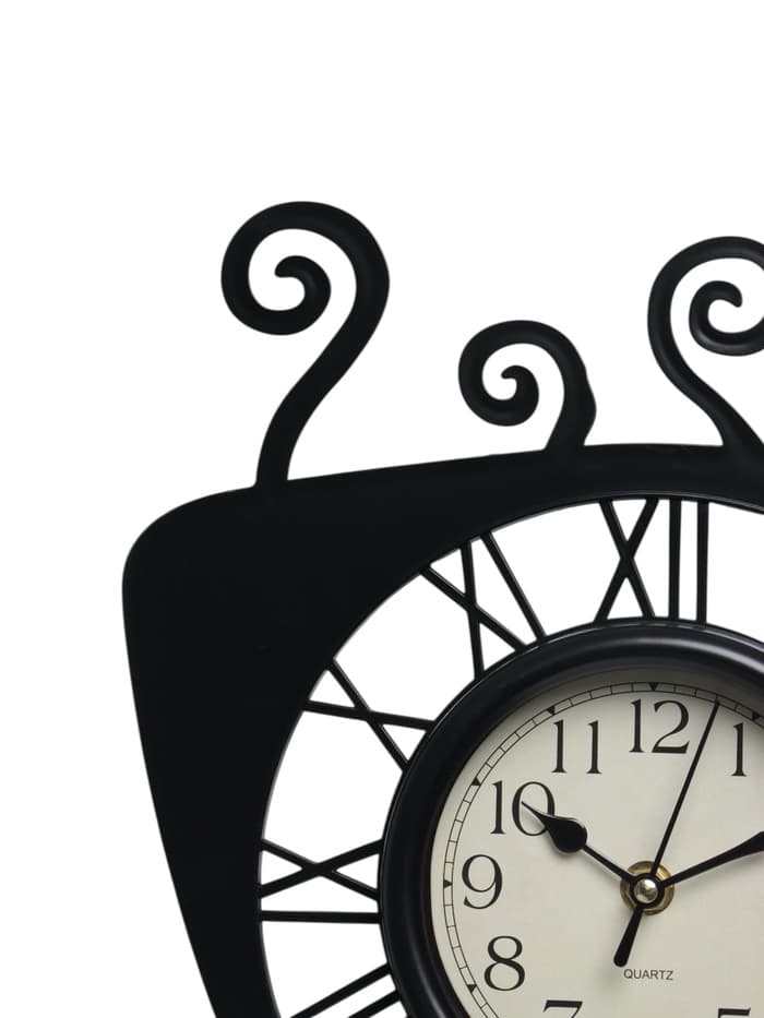 Часы настенные интерьерные «Кофейная чашка», серия: Кухня, 31×33 см, чёрные