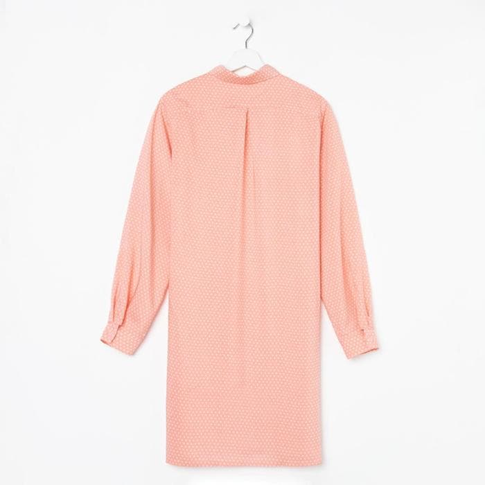 Рубашка (сорочка) женские KAFTAN «Горох», корал, размер 40-42