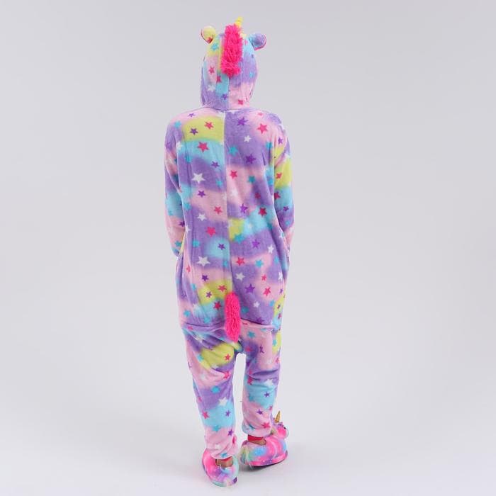 Кигуруми взрослый Единорог со звездамиLрост171-180