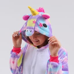 Кигуруми взрослый Единорог со звездамиLрост171-180