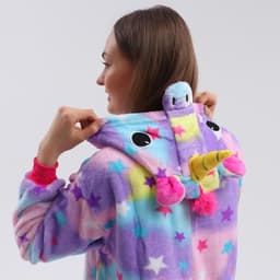 Кигуруми взрослый Единорог со звездамиLрост171-180