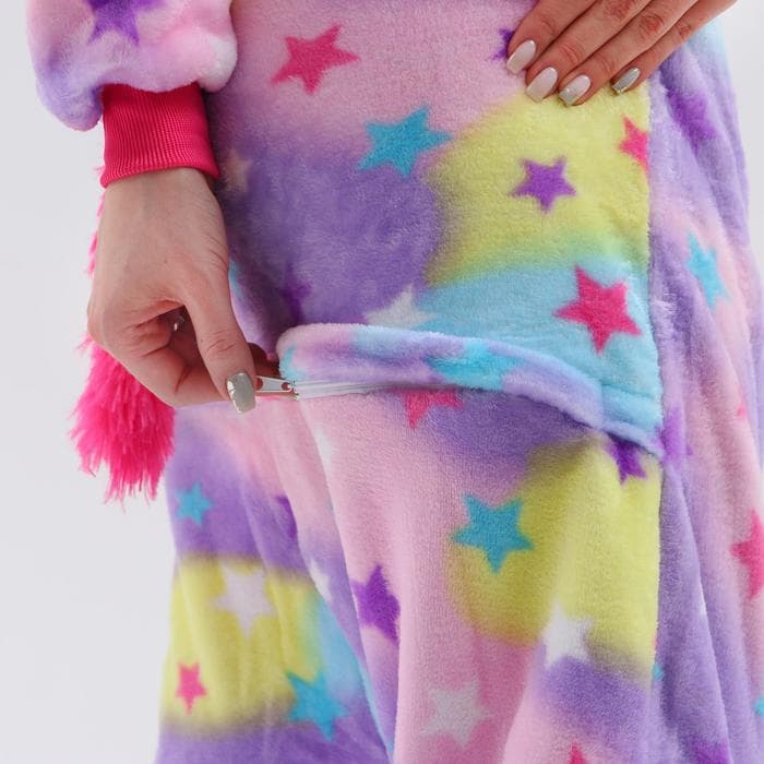 Кигуруми взрослый Единорог со звездамиLрост171-180