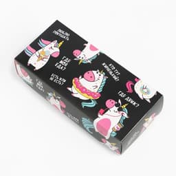 Носки женские KAFTAN «Единороги», набор 5 пар, размер 36-39 (23-25 см)