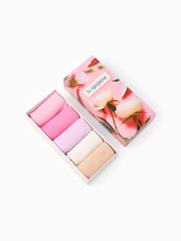 Носки женские KAFTAN «Ты прекрасна», набор 5 пар, р. 36-39 (23-25 см)