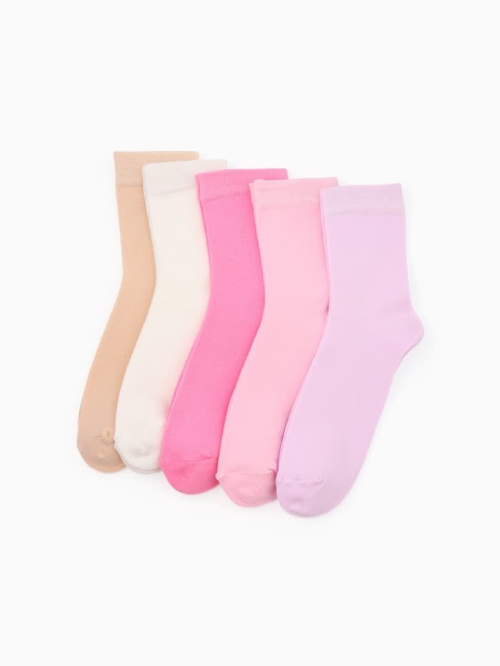 Носки женские KAFTAN «Ты прекрасна», набор 5 пар, р. 36-39 (23-25 см)