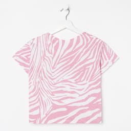 Футболка домашняя укороченная женская KAFTAN Wild, размер 44-46