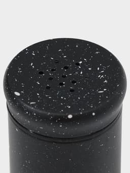 Солонка «Стиль», 150 мл, 5.5×8 см, стекло, чёрная