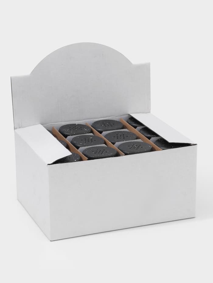 Солонка «Стиль», 150 мл, 5.5×8 см, стекло, чёрная