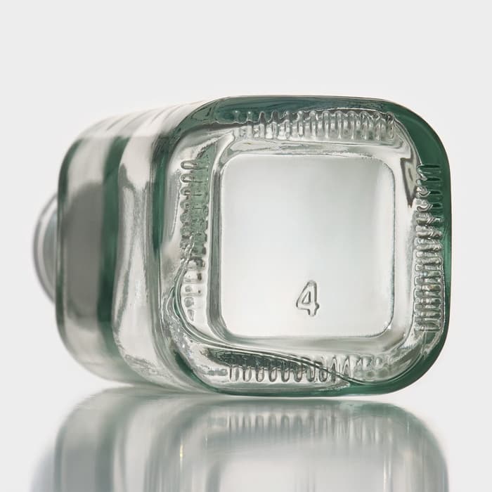 Бутылка для соусов и масла Доляна «Олива», 200 мл, 4.5×29 см, стекло, прозрачная