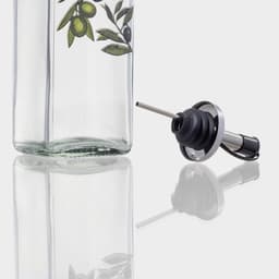 Бутылка для соусов и масла Доляна «Олива», 500 мл, 6×29 см, стекло, прозрачная