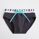 Плавки купальные для мальчика MINAKU однотонные, серые, рост 86-92 см