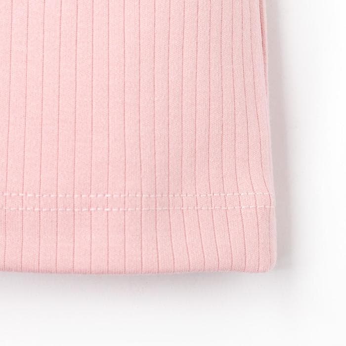 Костюм для девочки (футболка, брюки) «Крошка Я» BASIC LINE, рост 62-68 см, розовый