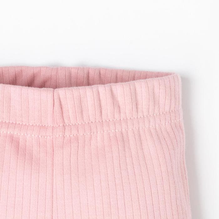 Костюм для девочки (футболка, брюки) «Крошка Я» BASIC LINE, рост 62-68 см, розовый