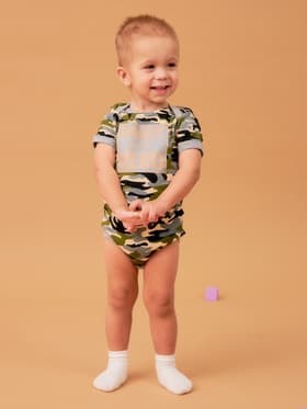 Боди для мальчика «Крошка Я» Daddy's boy, рост 68-74 см