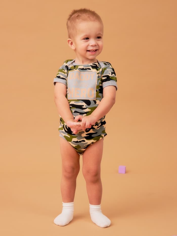 Боди для мальчика «Крошка Я» Daddy's boy, рост 68-74 см