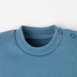 Костюм для мальчика (футболка, брюки) «Крошка Я» BASIC LINE, рост 62-68, синий