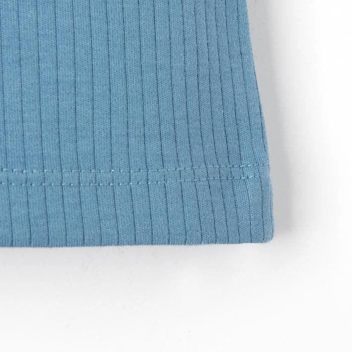 Костюм для мальчика (футболка, брюки) «Крошка Я» BASIC LINE, рост 68-74, синий