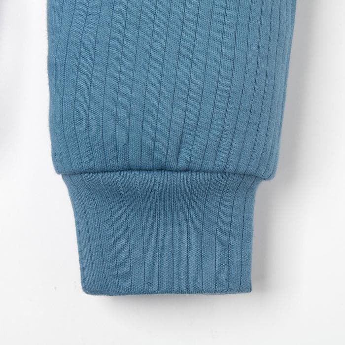 Костюм для мальчика (футболка, брюки) «Крошка Я» BASIC LINE, рост 68-74, синий