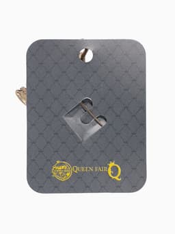 Брошь «Рыбка» петушок, цвет красно-золотой в золоте