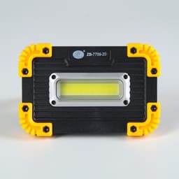 Светодиодный прожектор-светильник аккумуляторный, USB, 9 Вт, 1200 мАч, от батареек 3хААА