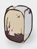 Корзина для игрушек Доляна «Зайка», складная, 32×32×52 см, коричневая