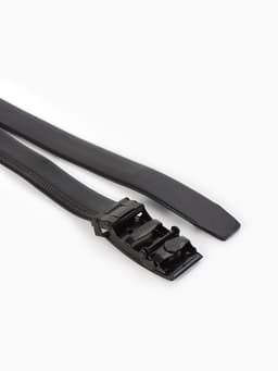 Ремень мужской, ширина 3.5 см, пряжка автомат, чёрный, МИКС