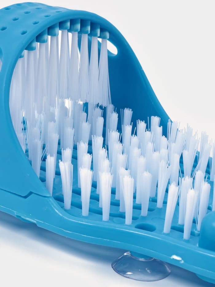 Щётка для ног Доляна, с пемзой, на присосках