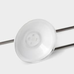 Держатель для полотенец на вакуумной присоске Доляна, 27×6.5×7 см