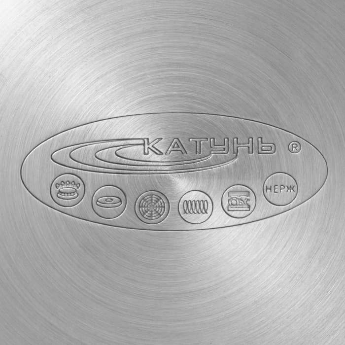 Ковш Катунь «Гретта», 1.8 л, d=16 см, капсульное дно, индукция, нержавеющая сталь