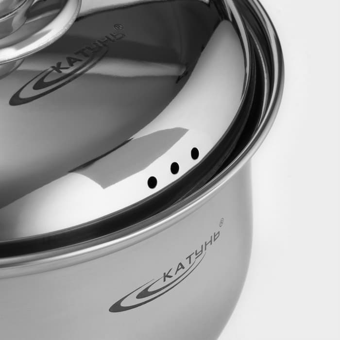 Ковш Катунь «Гретта», 1.8 л, d=16 см, капсульное дно, индукция, нержавеющая сталь