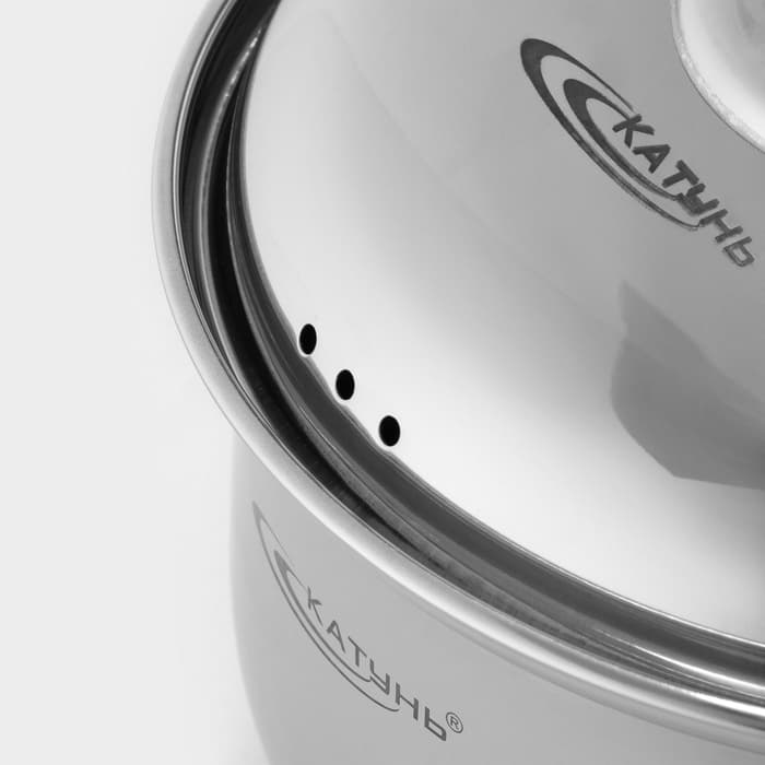 Ковш Катунь «Гретта», 1.8 л, d=16 см, капсульное дно, индукция, нержавеющая сталь