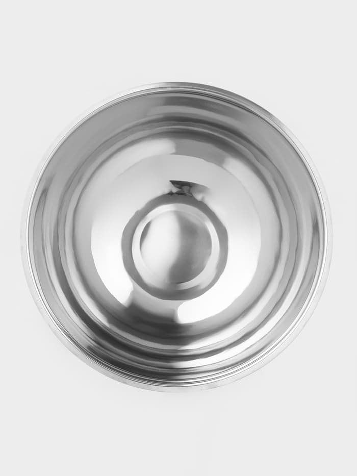 Миска Катунь 6.5 л, d=34 см, толщина 0.4 мм, нержавеющая сталь