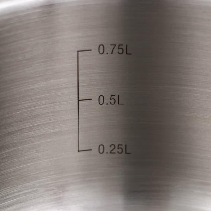 Ковш Катунь «Общепит», 1 л, d=14 см, капсульное дно, индукция, нержавеющая сталь