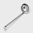 Половник Катунь, 250 мл, d=11 см, ручка 34 см, цельнотянутая ручка, нержавеющая сталь