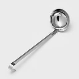 Половник Катунь, 250 мл, d=11 см, ручка 34 см, цельнотянутая ручка, нержавеющая сталь