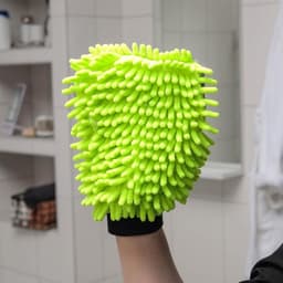 Варежка для деликатной уборки Raccoon, 22×15 см, 47 г, микрофибра букли двухсторонняя