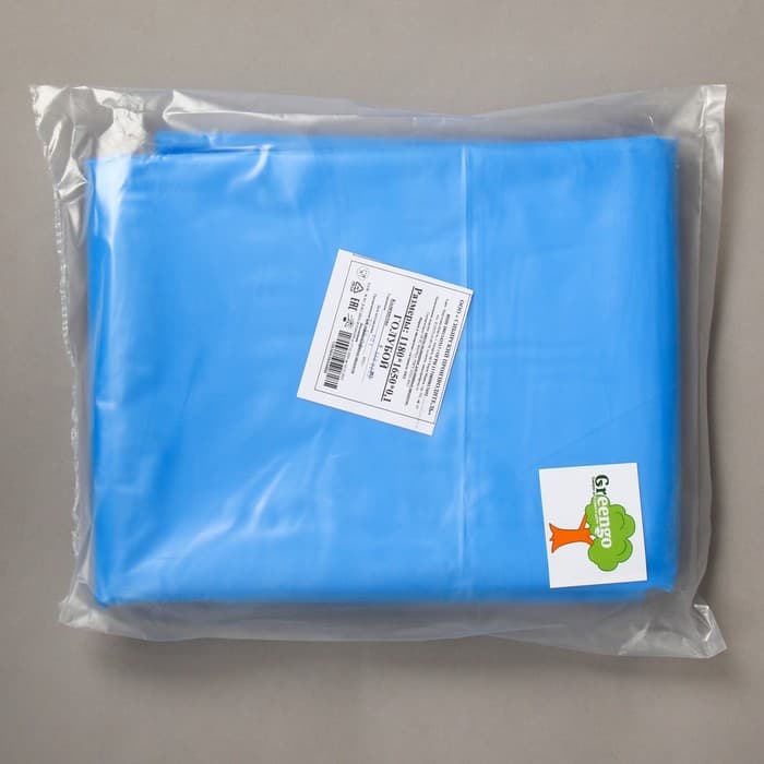 Мешок - вкладыш в бочку, 250 л, 118×165 см, 100 мкм, обработка от цветения воды, Greengo