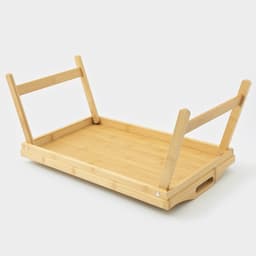 Столик - поднос для завтрака со складными ножками Катунь, 50×30×23 см, бамбук